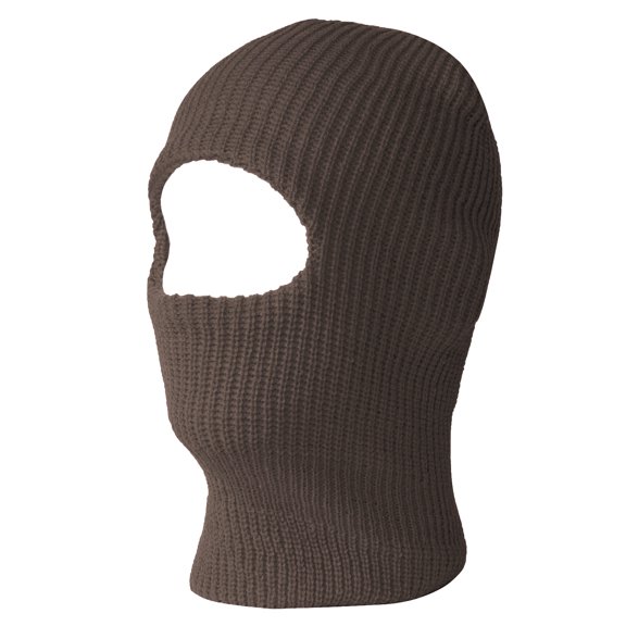 Top Headwear One Hole Ski Mask -Coffee Brown