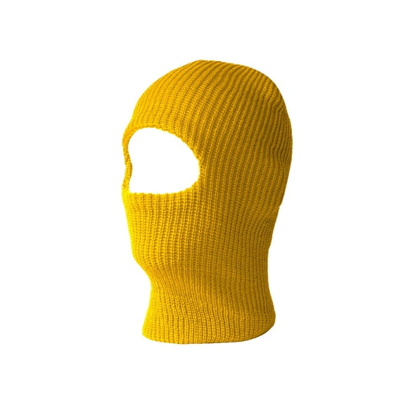 Top Headwear One Hole Ski Mask - - Tangerine