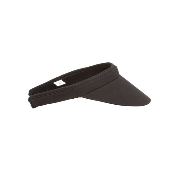 Top Headwear Outdoor Clip-On Visor - Black