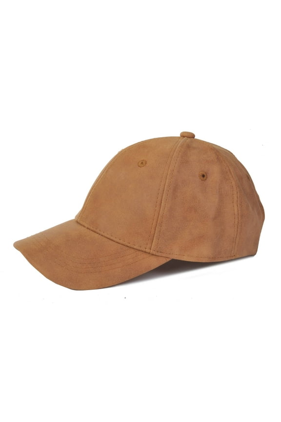Top Headwear PVC Baseball Cap - Tan