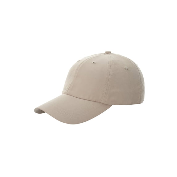 Top Headwear Panel Polynosic Cap - Khaki