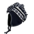 thumbnail image 1 of Top Headwear Peruvian Chullo Hat - Diamond - Navy, 1 of 3