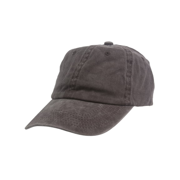 Top Headwear Pigment Dyed Low Profile Adjustable Baseball Cap - Brown
