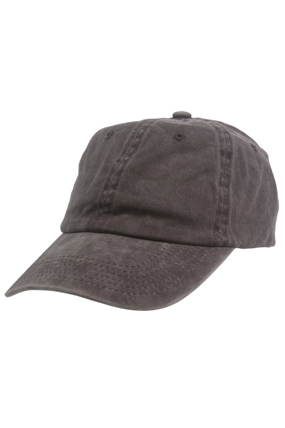 Top Headwear Pigment Dyed Low Profile Adjustable Baseball Cap - Brown