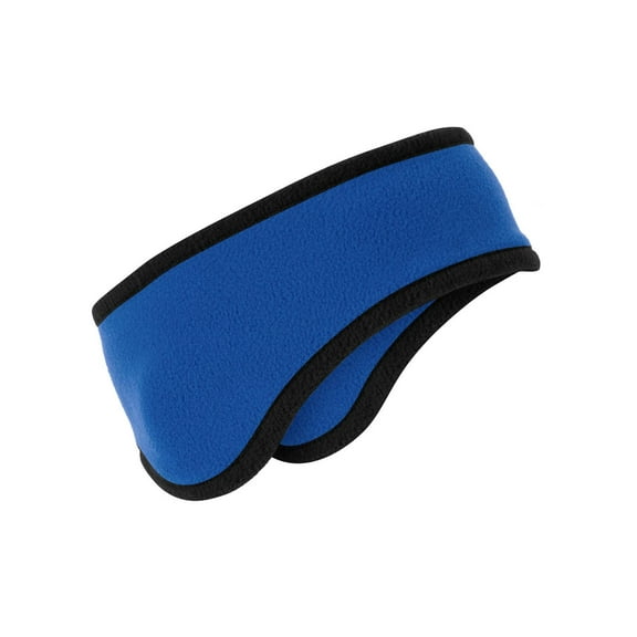 Top Headwear Polar Fleece Ear Warmer Headband, Royal