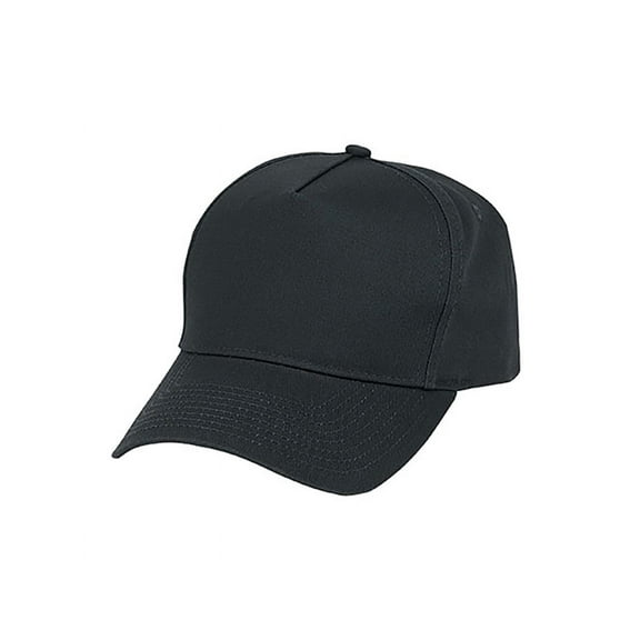 Top Headwear Poly Cotton Twill Snapback Cap  - Charcoal