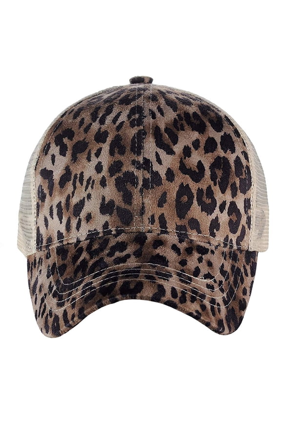 Top Headwear Pony Cap High Bun Ponytail Adjustable Trucker Baseball Cap