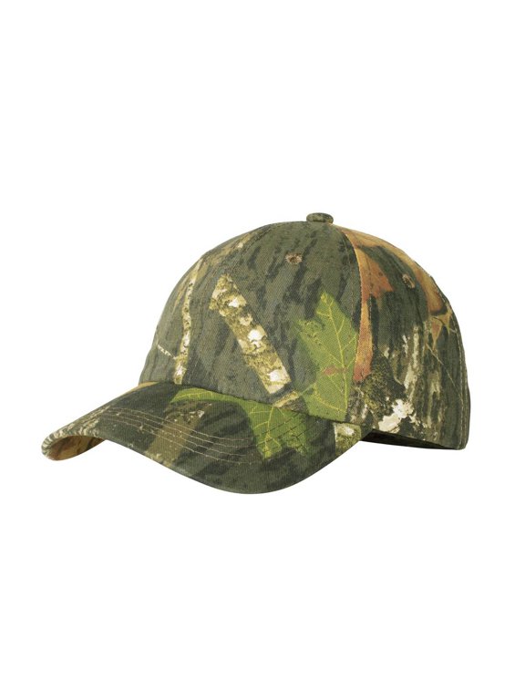 Top Headwear Pro Camouflage Series Garment Washed Cap - Mossy Oak New Break-Up
