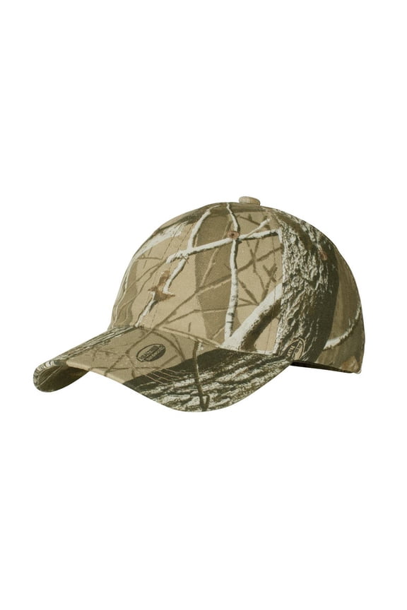 Top Headwear Pro Camouflage Series Garment Washed Cap - Tree Hardwoods