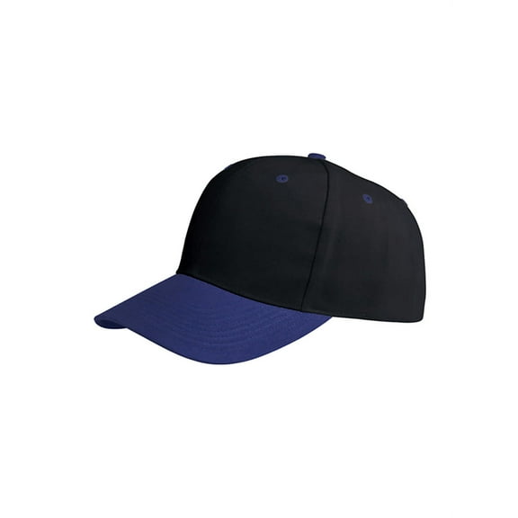 Top Headwear Pro Style Twill Cap - Black/Royal