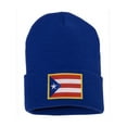 thumbnail image 1 of Top Headwear Puerto Rico Flag Beanie - Men's Womens Puerto Rican Patriotic Winter Cuff Beanie Cap, Royal, 1 of 2