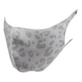 thumbnail image 1 of Top Headwear Reusable Fabric Fashion Face Dust Mask - White/Grey Leopard, 1 of 3