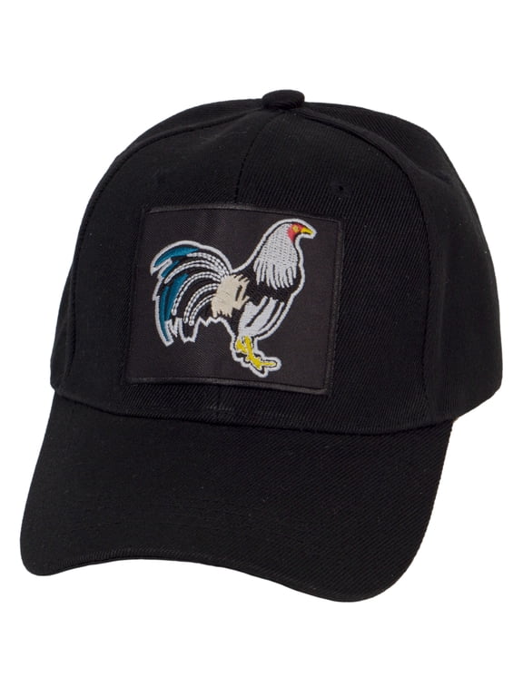 Top Headwear Rooster Hat - Gamecock Adjustable Cap, Black