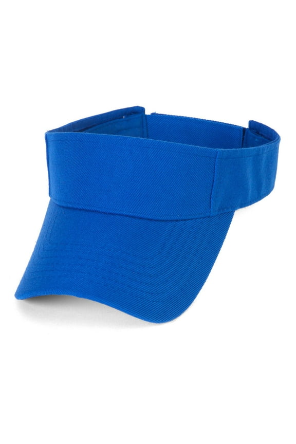 Top Headwear Royal Blue Kids Blank Visor