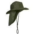 thumbnail image 1 of Top Headwear Safari Explorer Bucket Hat With Flap Neck Cover - Olive, XL, 1 of 1
