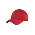 thumbnail image 1 of Top Headwear Six-Panel Unstructured Twill Cap - True Red, 1 of 2