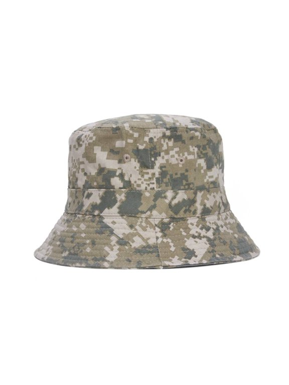 Top Headwear Sized Bucket Hats - Camo - Digital - Small/Medium