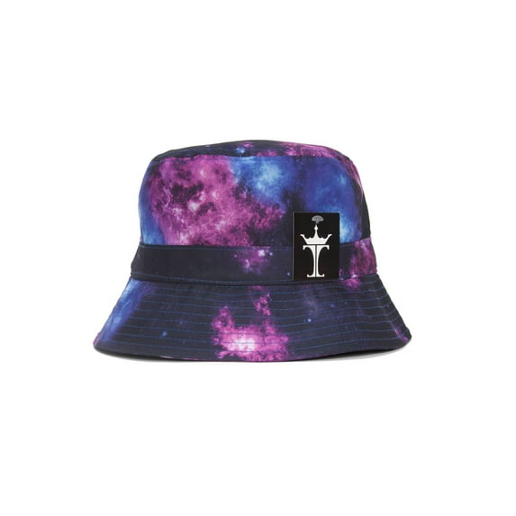 Top Headwear Sized Bucket Hats - Galaxy - Purple - Large/X-Large