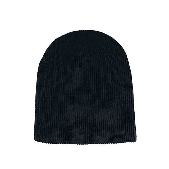 Top Headwear Slouched Beanie - Navy