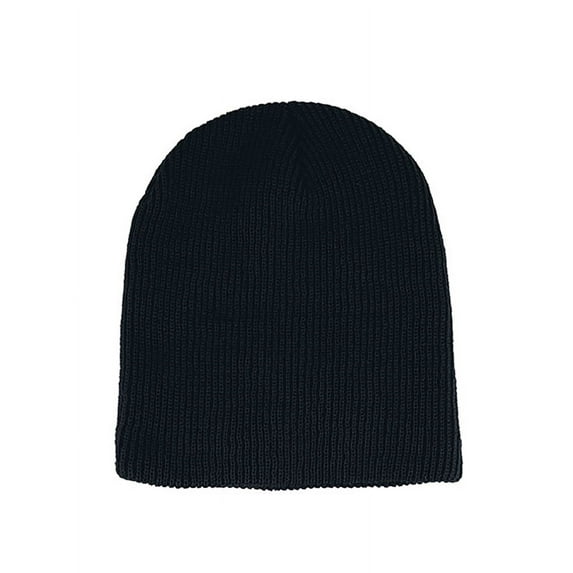 Top Headwear Slouched Beanie - Navy