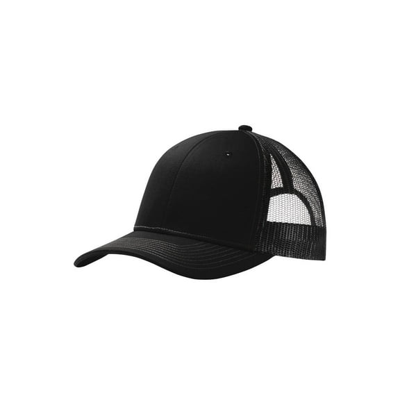 Top Headwear Snapback Trucker Cap - Black