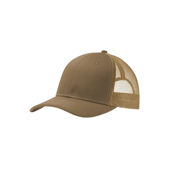 Top Headwear Snapback Trucker Cap - Woodland Brown