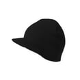 thumbnail image 1 of Top Headwear Solid Cuffless Beanie Visor - Black, 1 of 1