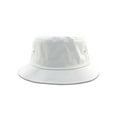thumbnail image 1 of Top Headwear Solids Bucket Hat, White S/M, 1 of 1
