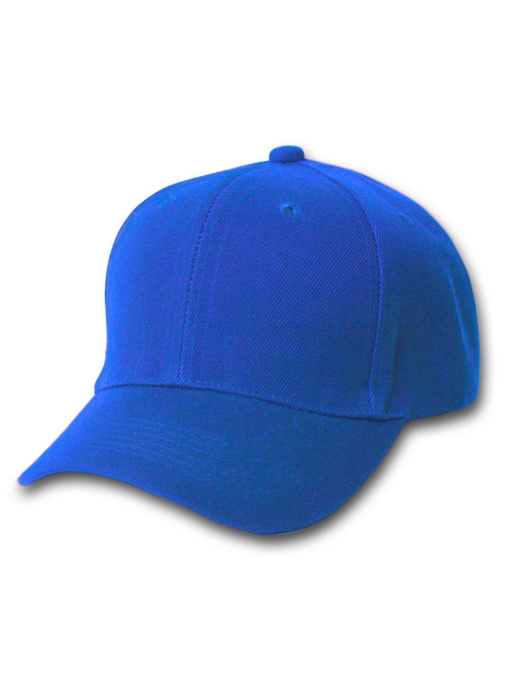 Zipper-G Caps Combo Pack of 3 Royal Blue White Navy Blue Cotton Baseball  Cap for Men Women Free Size with Adjustable Strap