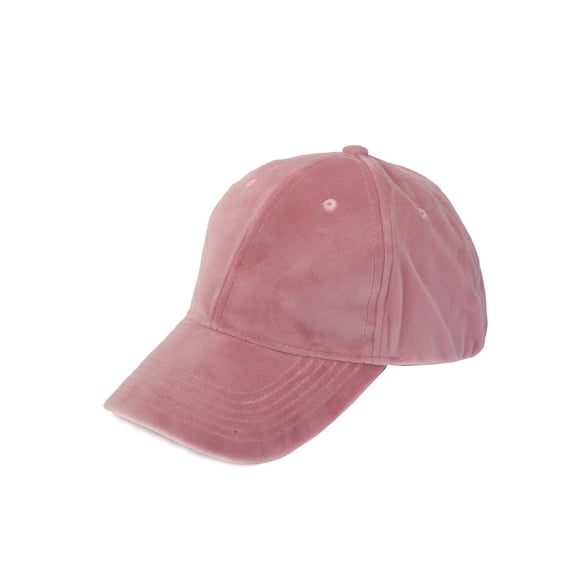 Top Headwear Suede Baseball Cap - Mauve