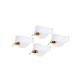 thumbnail image 1 of Top Headwear Summer Adjustable Visor, White 4 pack, 1 of 5