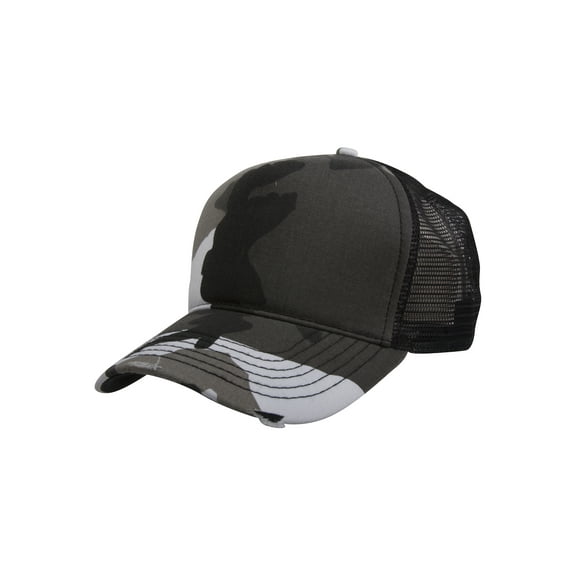 Top Headwear Summer Trucker Washed Cap - City