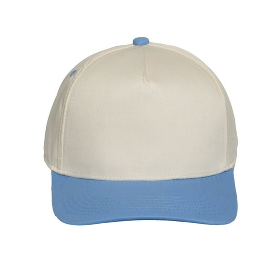 Top Headwear Throwback Heritage Snapback Hat - Two Tone Legacy Collection Baseball Cap, Sky Blue