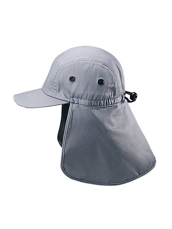 Top Headwear Twill Cap W/ Flap - Grey