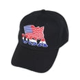 thumbnail image 1 of Top Headwear USA Flag Patriotic Baseball Cap - Black, 1 of 1