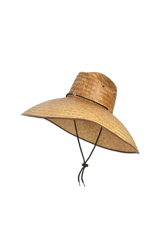 Top Headwear Ultra 7.5" Wide Brim Straw Sun Hat