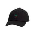 thumbnail image 1 of Top Headwear Unstructured Adjustable Dad Hat w/ design, Black Palm Tree, 1 of 4