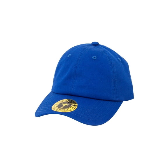 Top Headwear Unstructured Cotton Adjustable Mens Womens Hat, Royal