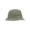 thumbnail image 1 of Top Headwear Washed Design Bucket Hat, Olive S/M, 1 of 5