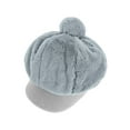 thumbnail image 1 of Top Headwear Winter Captain Pom Pom Newsboy Cap - Grey, 1 of 1