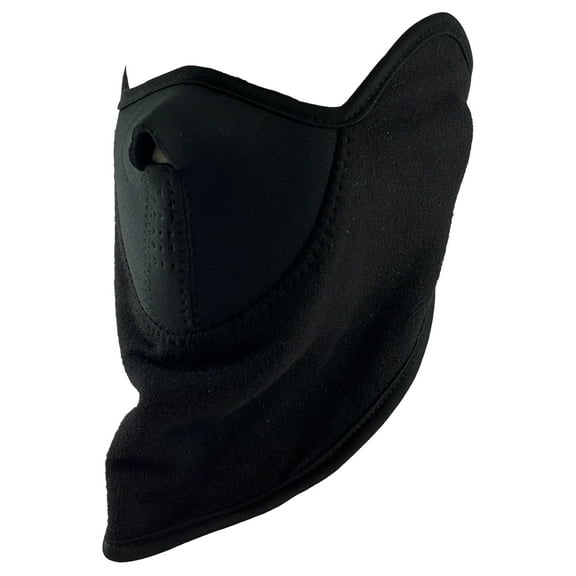 Top Headwear Winter Half-Face Ski Mask - Black