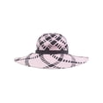 thumbnail image 1 of Top Headwear Womens Fashion Crossweave Toyo Floppy Sun Hat - Pink, 1 of 3