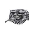 thumbnail image 1 of Top Headwear Womens Print Adjustable Cadet Cap - Zebra - Studded Cross, 1 of 4