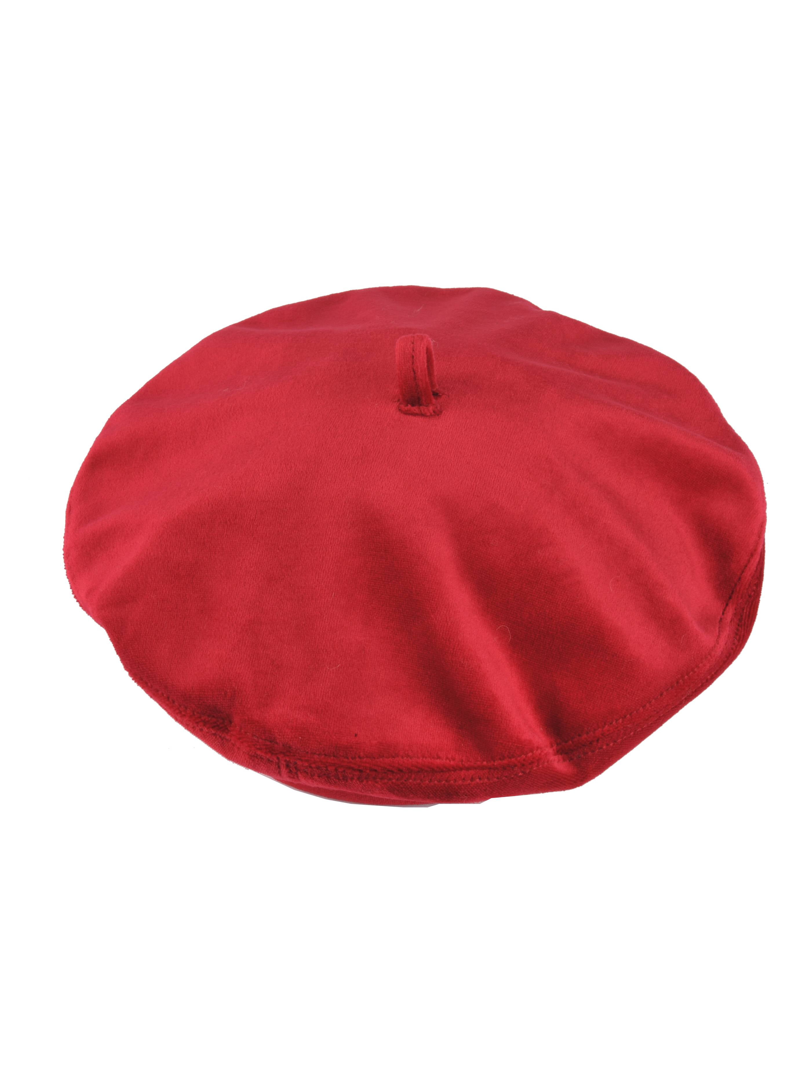 Top Headwear Wool Beret w/ Loop Band - Red - Walmart.com