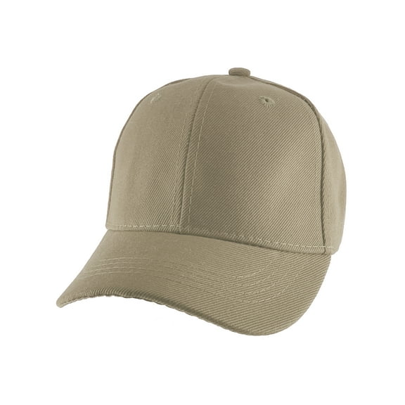 Top Headwear Youth Adjustable Baseball Cap - khaki
