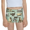 Easygdp Vintage Farm Animals Girls Hipster Cotton Underwear Little