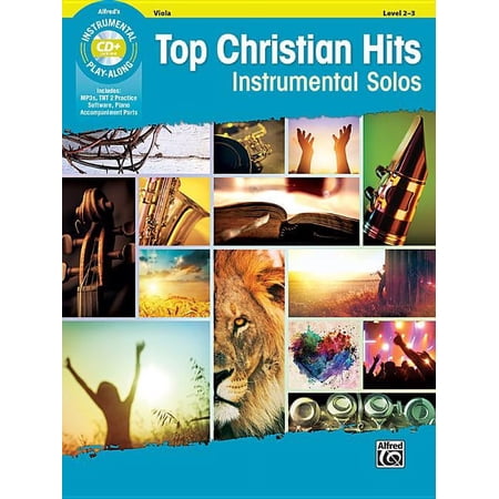 Top Hits Instrumental Solos: Top Christian Hits Instrumental Solos for Strings: Viola, Book & CD (Paperback)