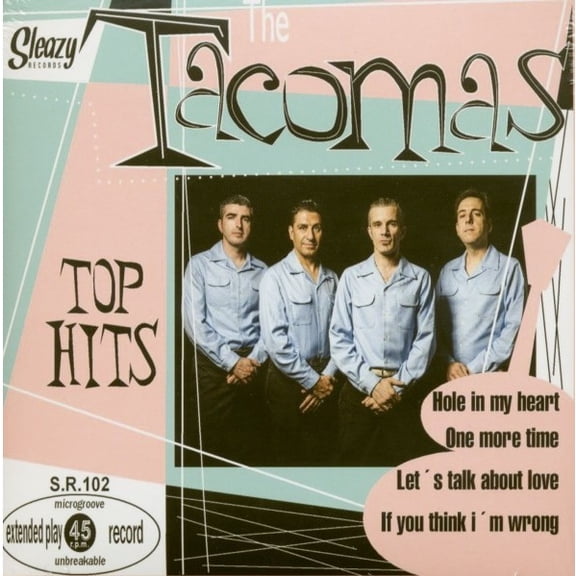 The Tacomas Top Hits (Vinyl Record) 7" Single