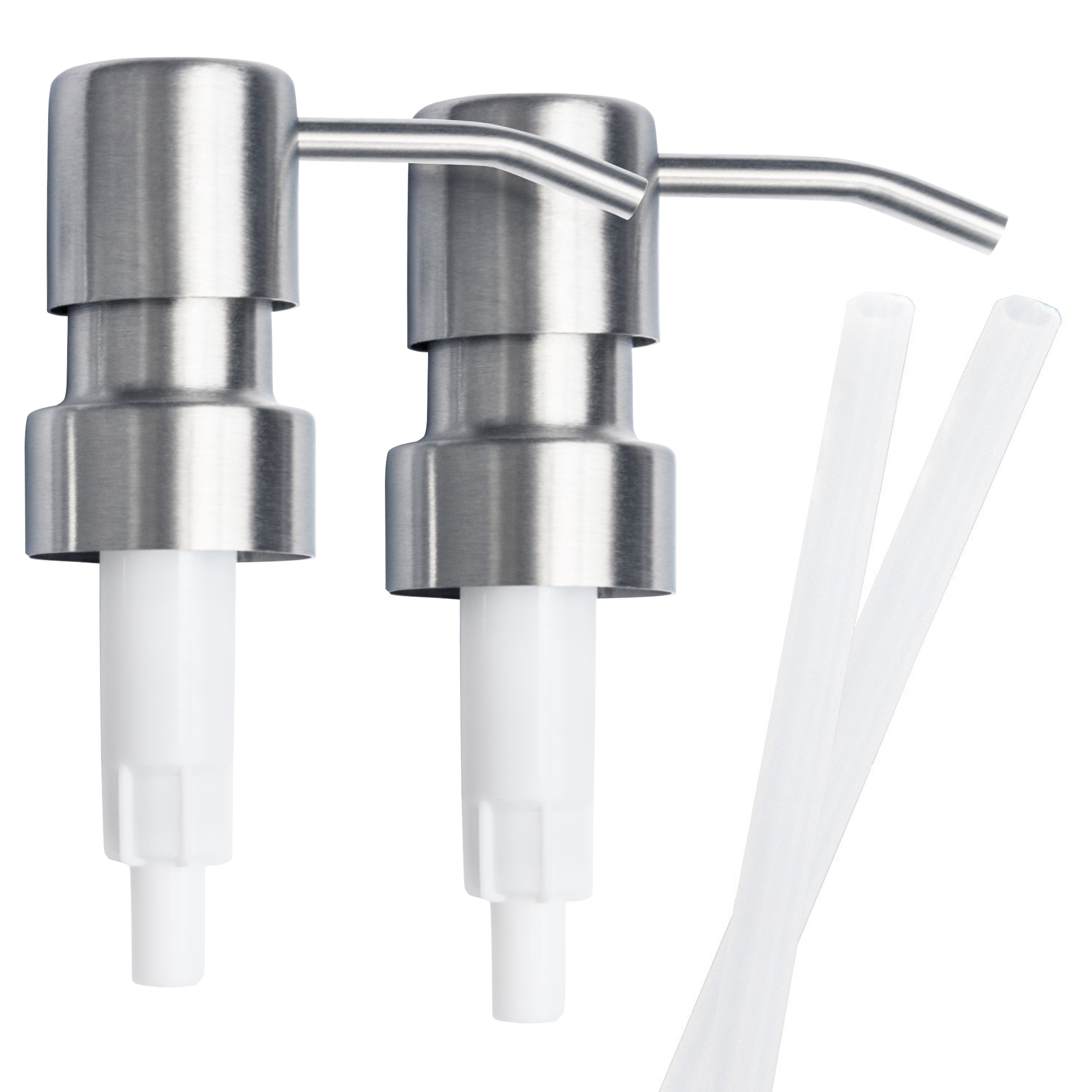 InterDesign Gia Soap Pump, Brushed Stainless Steel