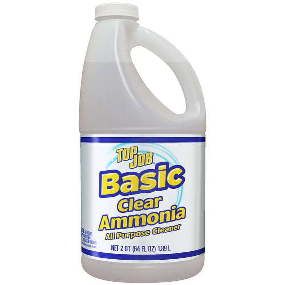 Top Job Basic Clear Ammonia All Purpose Cleaner, 64 fl oz